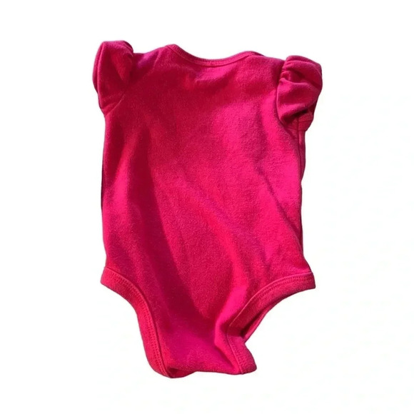 DISNEY Minnie Mouse 0-3 months pink onesie - Picture 3 of 3